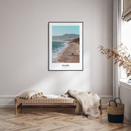 Malibu Portrait Color Poster