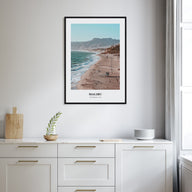Malibu Portrait Color Poster