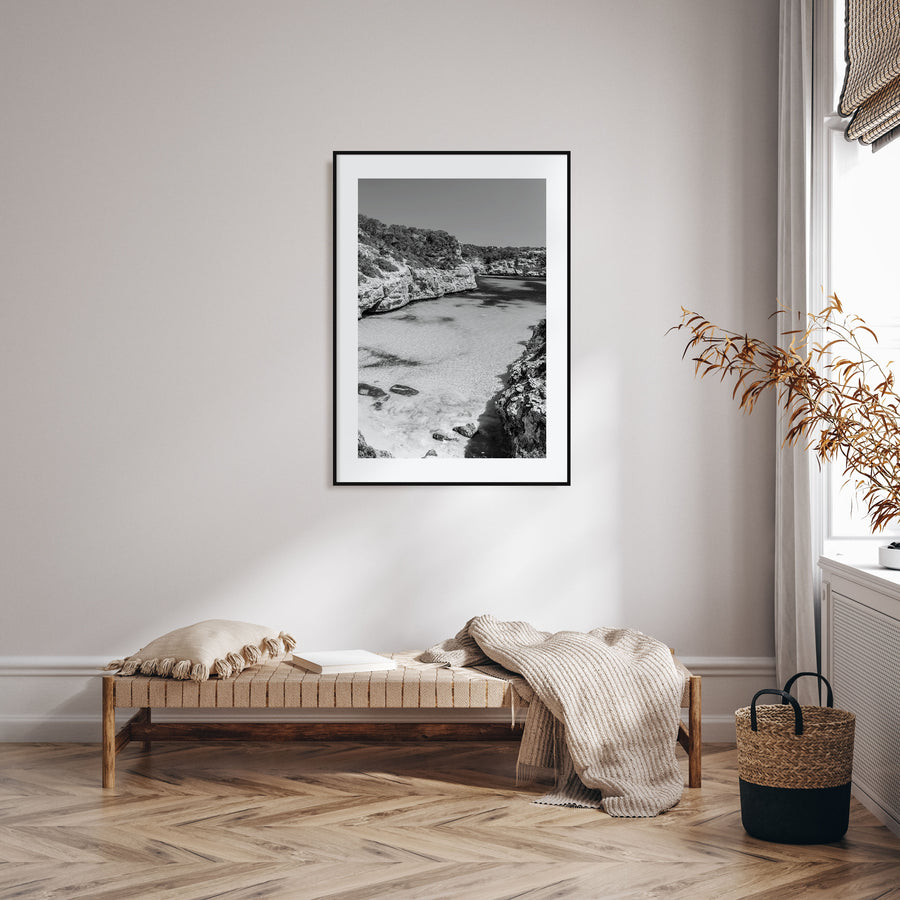 Mallorca Photo B&W Poster