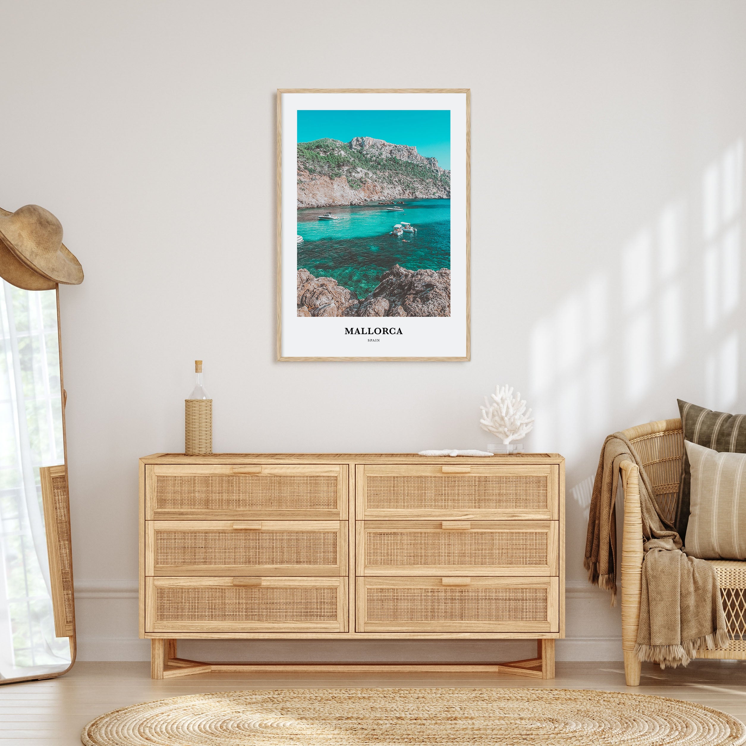 Mallorca Portrait Color Poster