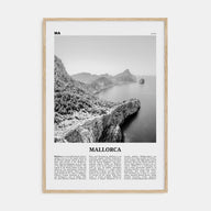 Mallorca Travel B&W No 1 Poster