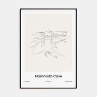 Mammoth Cave Drawn Poster