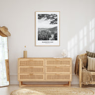 Mammoth Cave Portrait B&W Poster