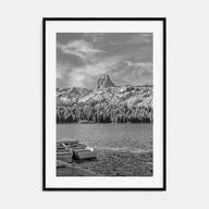 Mammoth Lakes Photo B&W Poster