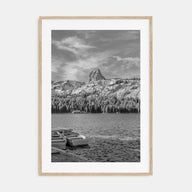 Mammoth Lakes Photo B&W Poster