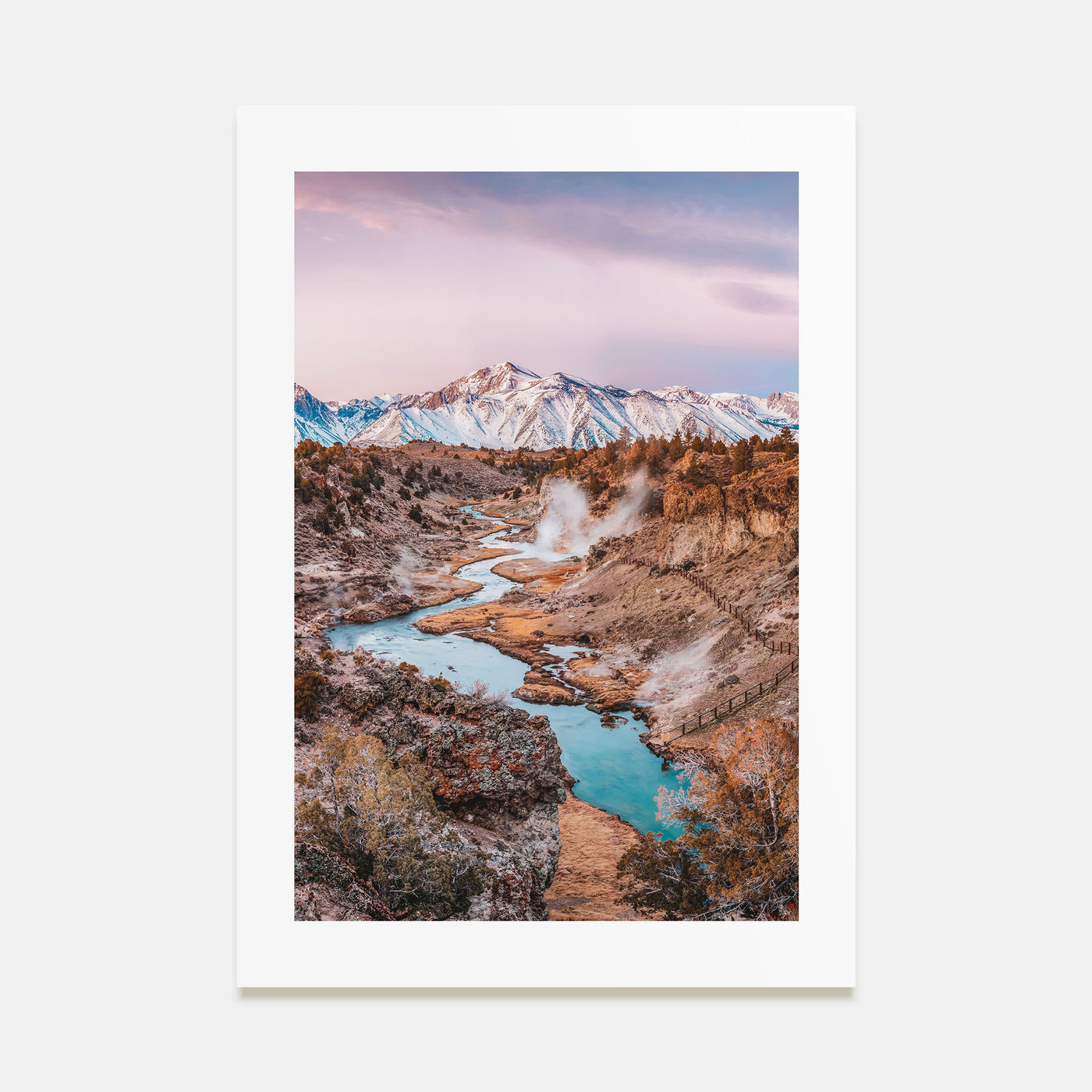 Mammoth Lakes Photo Color Poster