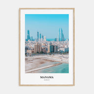 Manama Portrait Color Poster