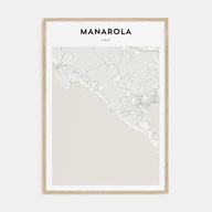 Manarola Map Portrait Poster