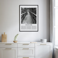 Manatee Park Travel B&W Poster