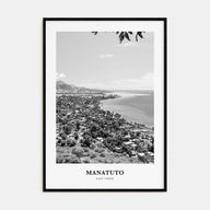 Manatuto Portrait B&W Poster