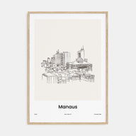 Manaus Drawn Poster