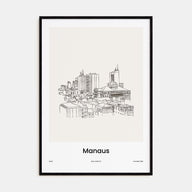Manaus Drawn Poster
