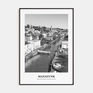 Manayunk Portrait B&W Poster