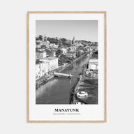 Manayunk Portrait B&W Poster