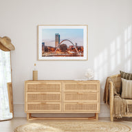 Manchester, England Landscape Color Poster