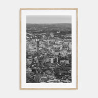 Manchester, England Photo B&W Poster