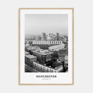Manchester, England Portrait B&W No 2 Poster