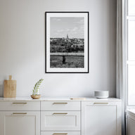 Manchester, New Hampshire Photo B&W Poster