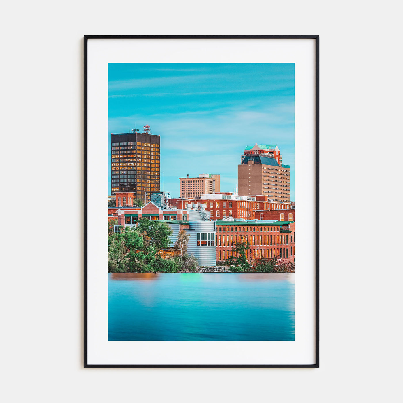 Manchester, New Hampshire Photo Color Poster