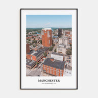 Manchester, New Hampshire Portrait Color Poster