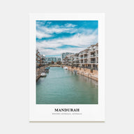 Mandurah Portrait Color Poster
