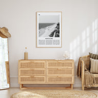 Mangalore Travel B&W Poster