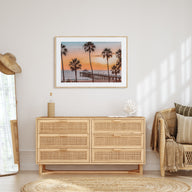Manhattan Beach Landscape Color Poster