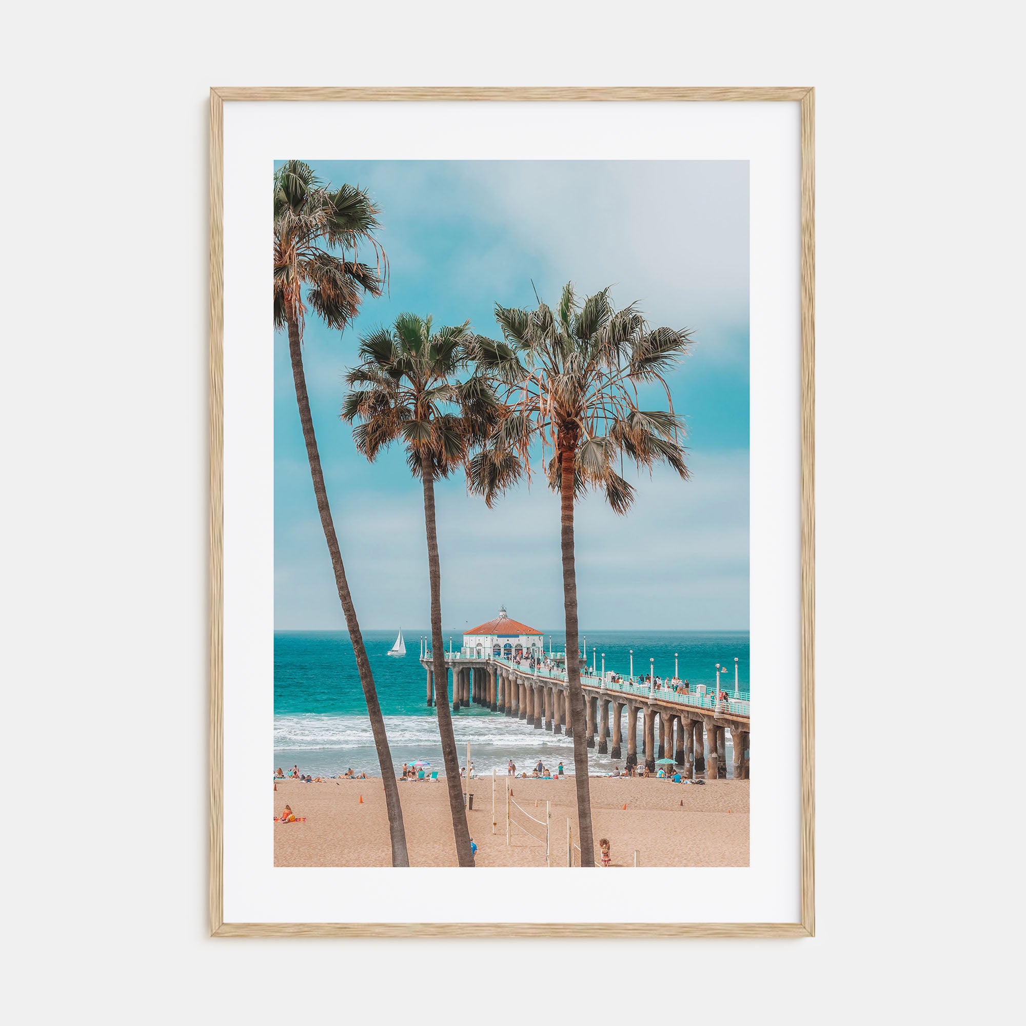 Manhattan Beach Photo Color No 1 Poster