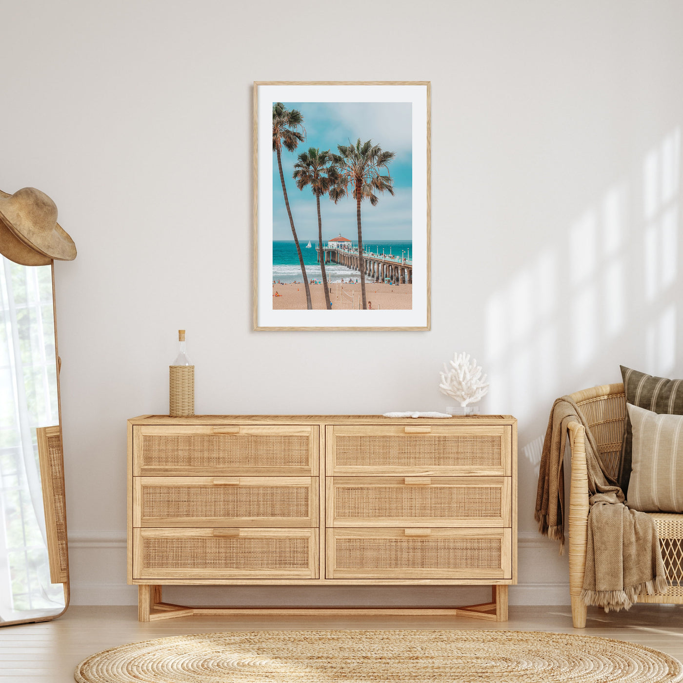 Manhattan Beach Photo Color No 1 Poster