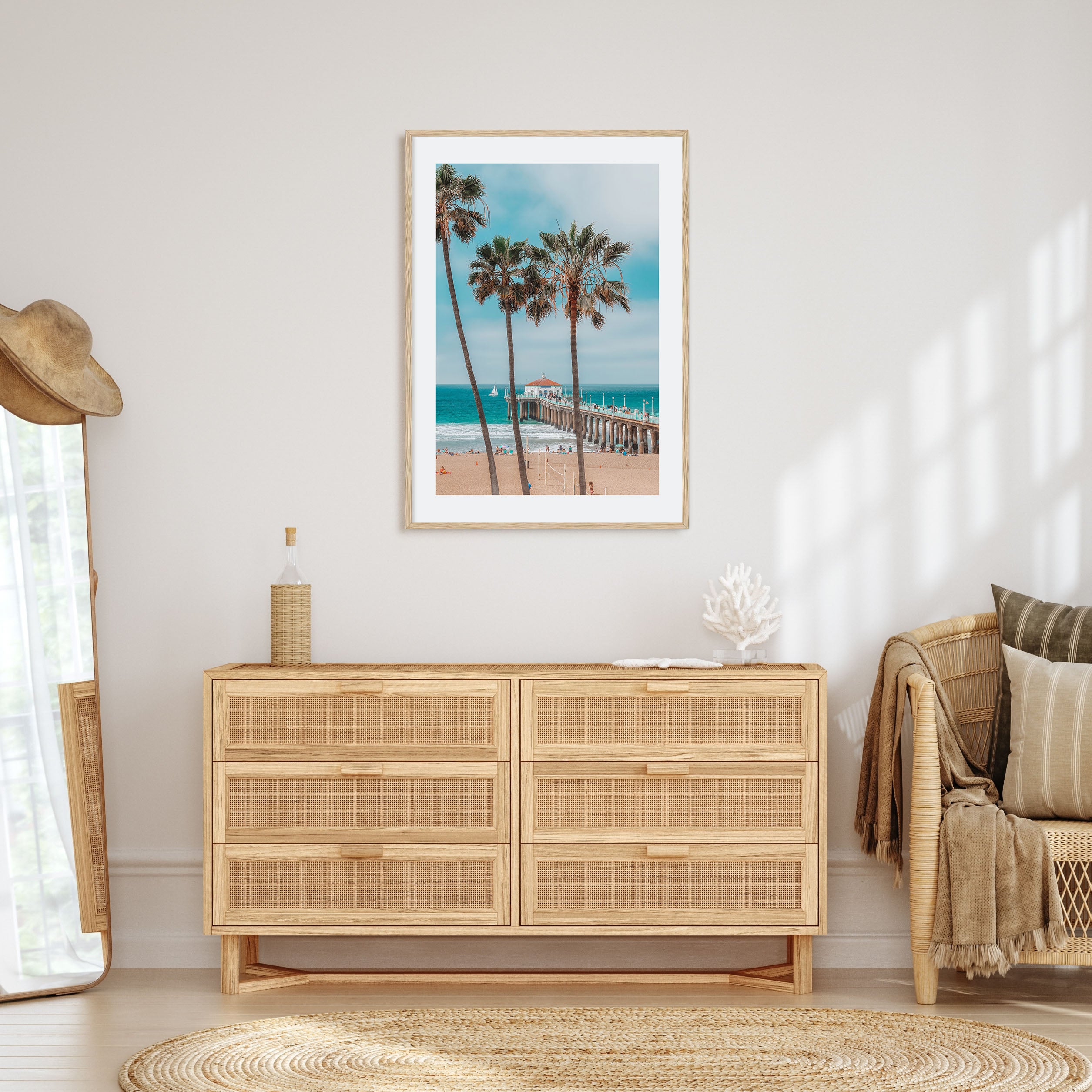 Manhattan Beach Photo Color No 1 Poster