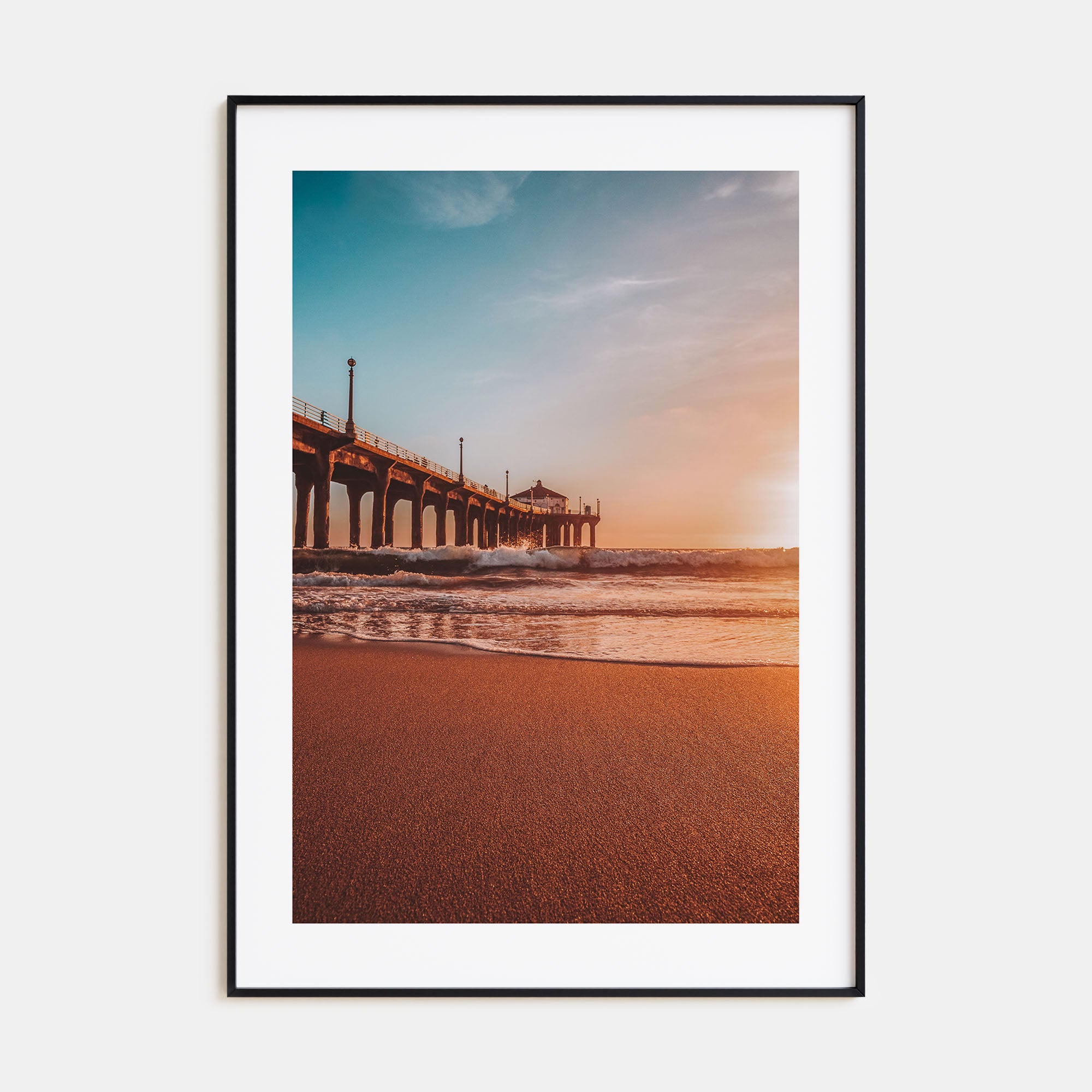 Manhattan Beach Photo Color No 2 Poster