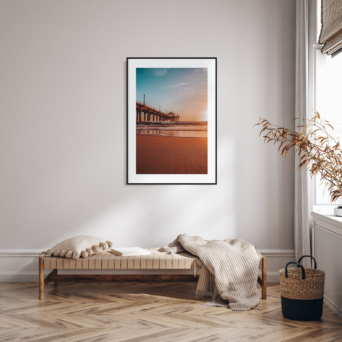 Manhattan Beach Photo Color No 2 Poster
