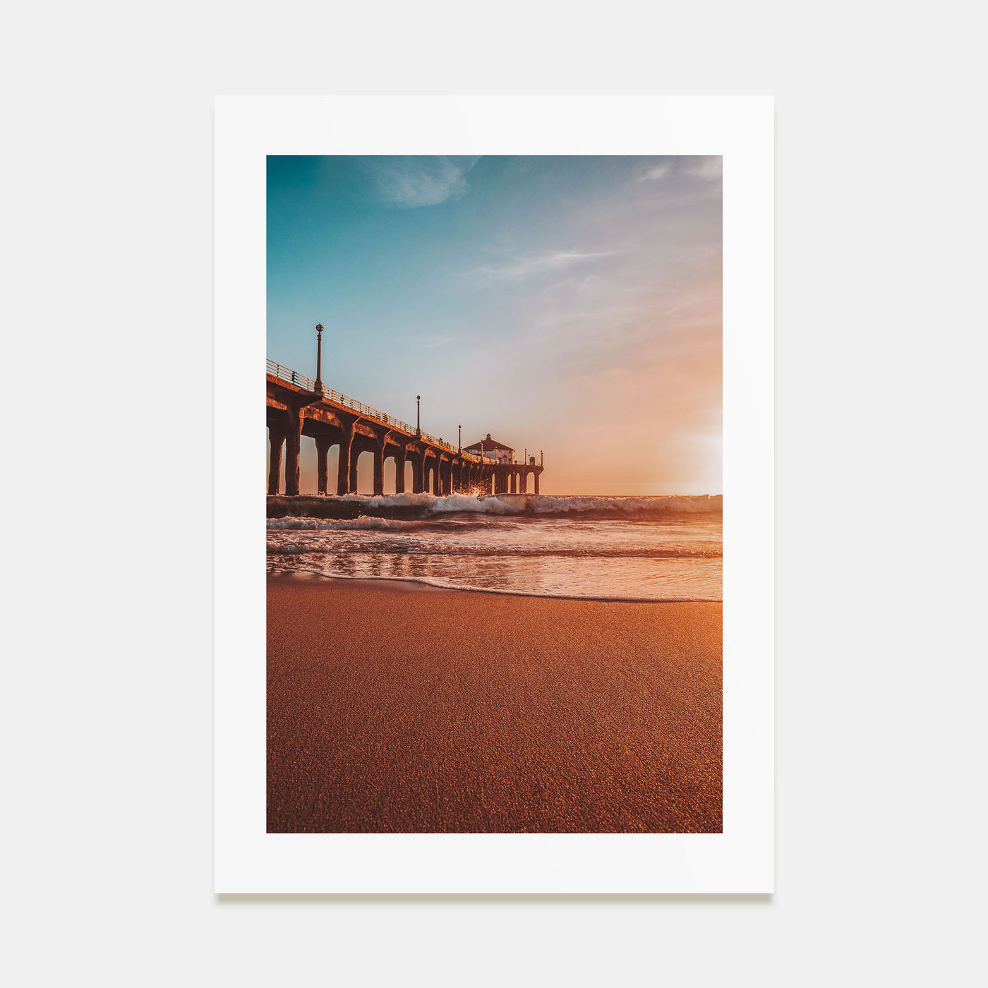 Manhattan Beach Photo Color No 2 Poster