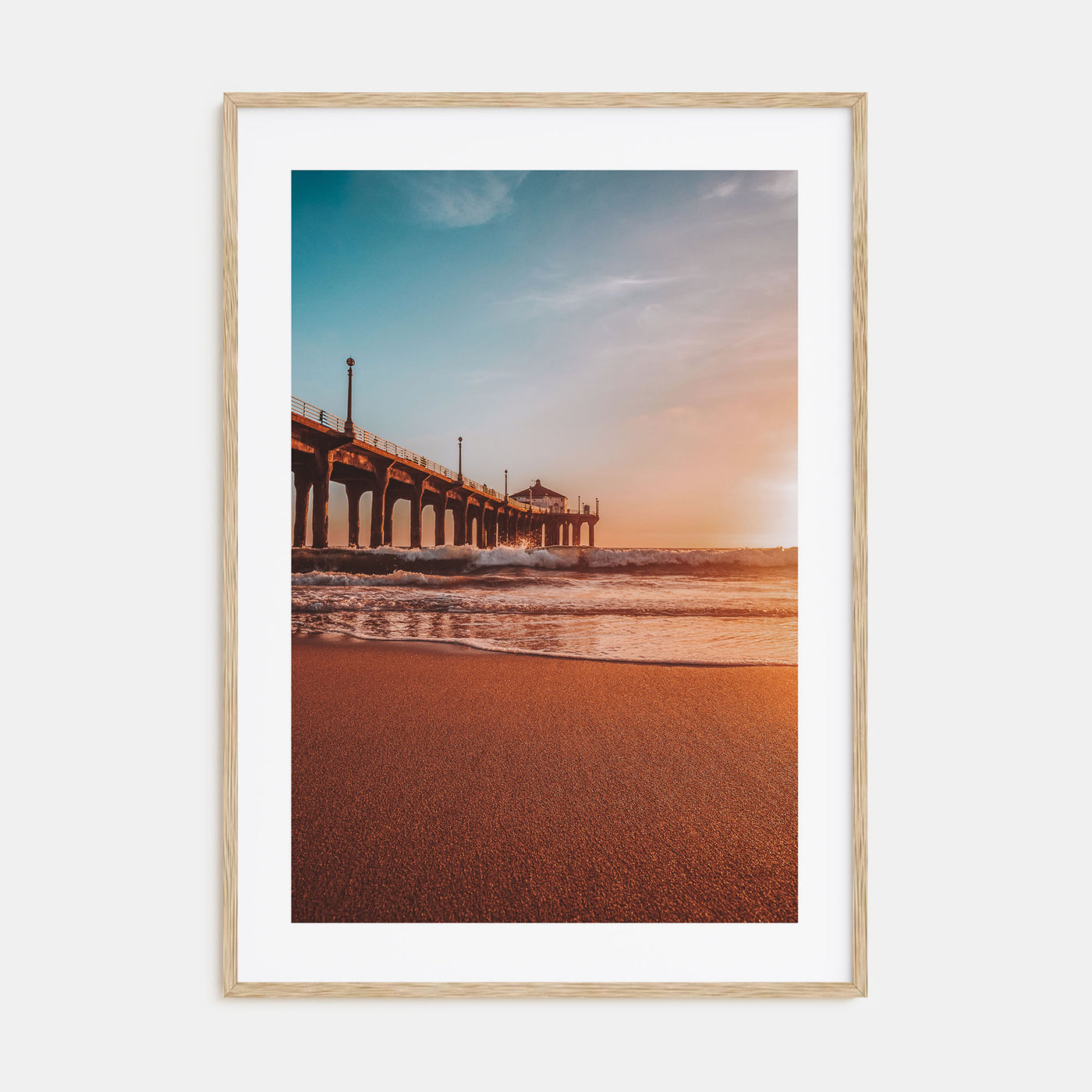 Manhattan Beach Photo Color No 2 Poster