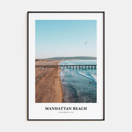 Manhattan Beach Portrait Color Poster