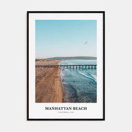 Manhattan Beach Portrait Color Poster