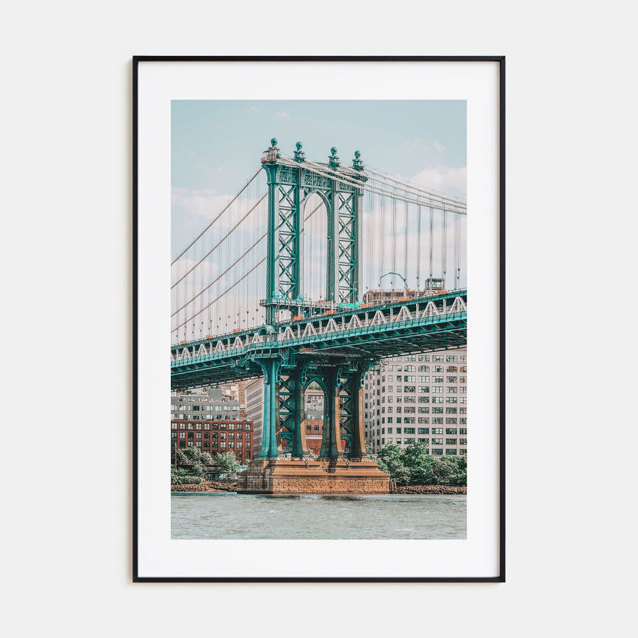 Manhattan Bridge Photo Color No 1 Poster