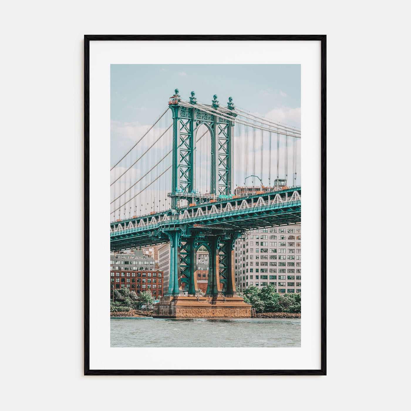 Manhattan Bridge Photo Color No 1 Poster