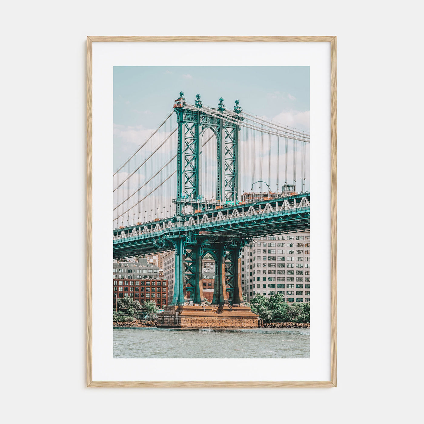 Manhattan Bridge Photo Color No 1 Poster