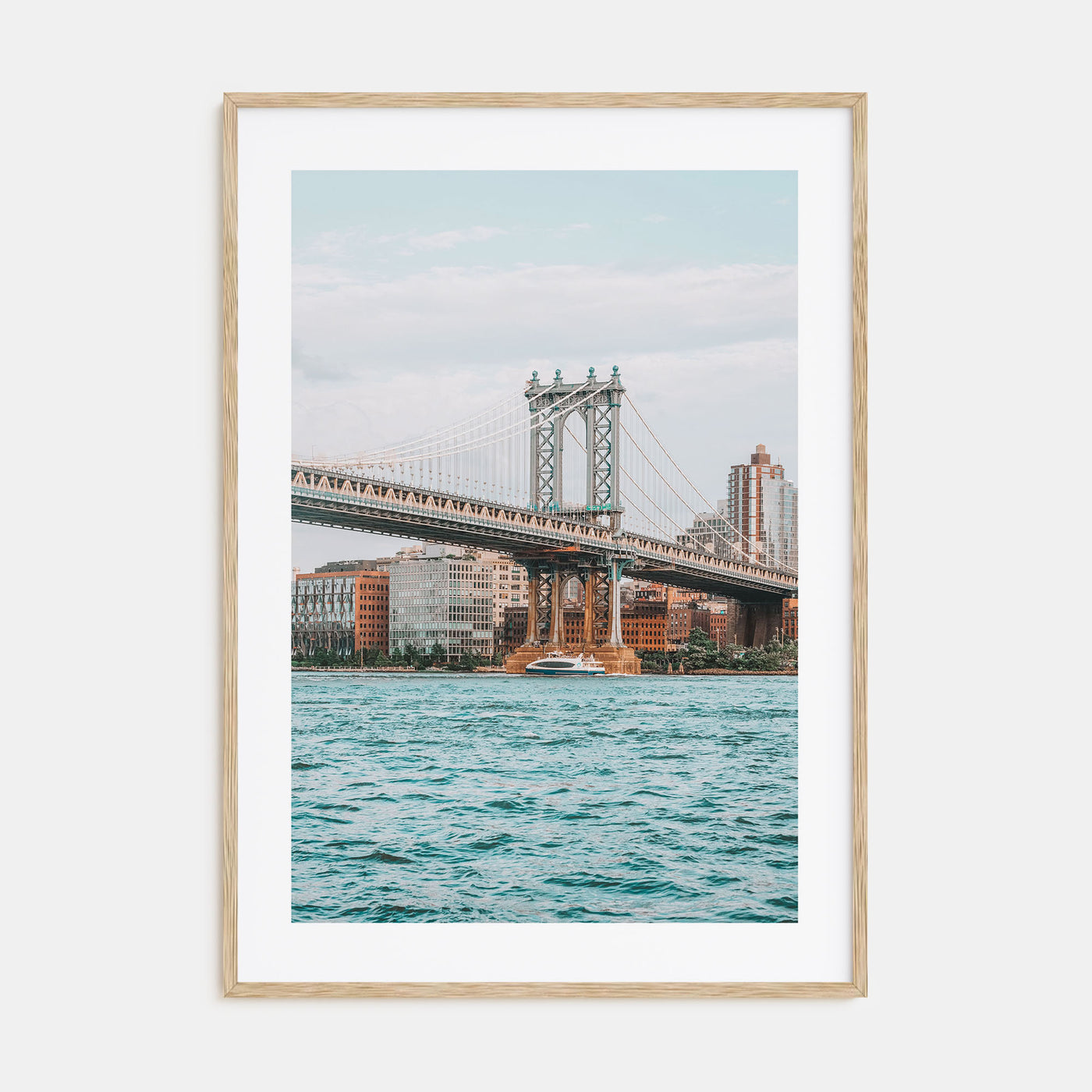 Manhattan Bridge Photo Color No 2 Poster
