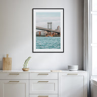 Manhattan Bridge Photo Color No 2 Poster
