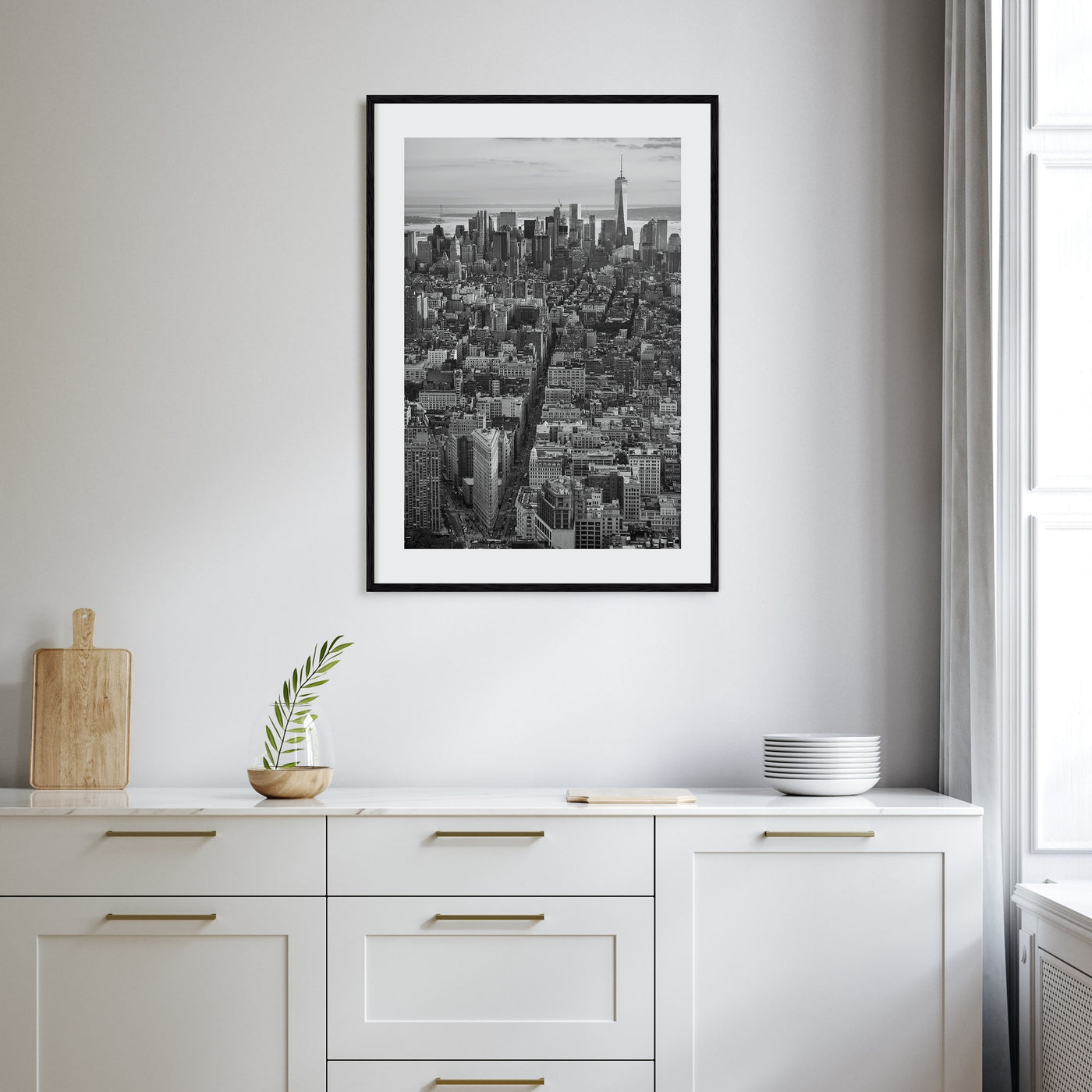 Manhattan Photo B&W No 1 Poster
