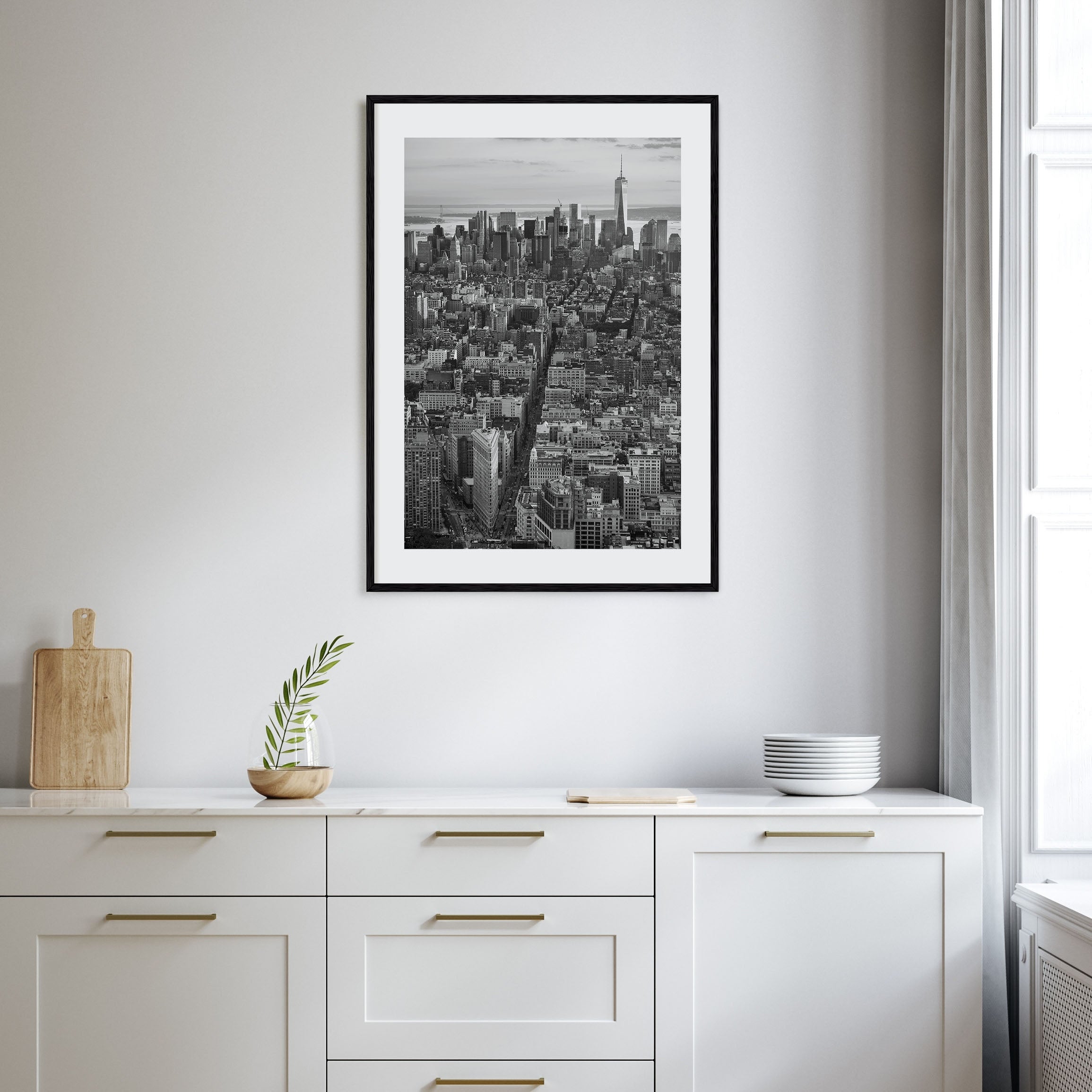 Manhattan Photo B&W No 1 Poster