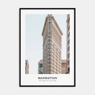 Manhattan Portrait Color Poster