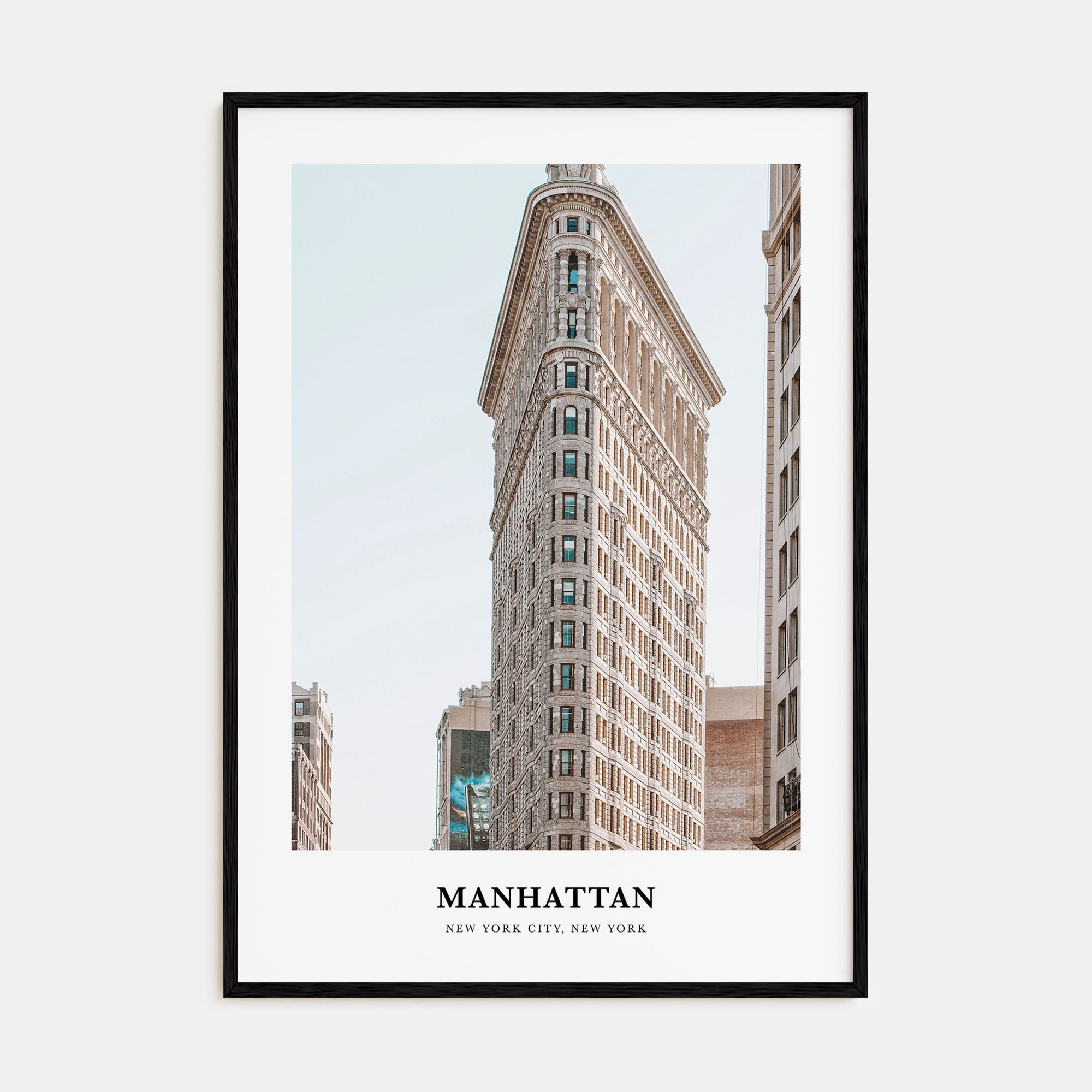 Manhattan Portrait Color Poster