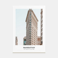 Manhattan Portrait Color Poster