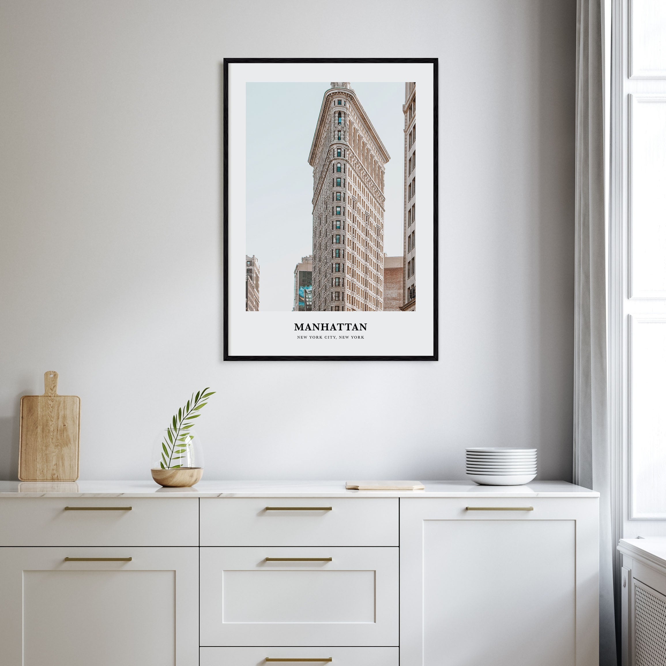 Manhattan Portrait Color Poster