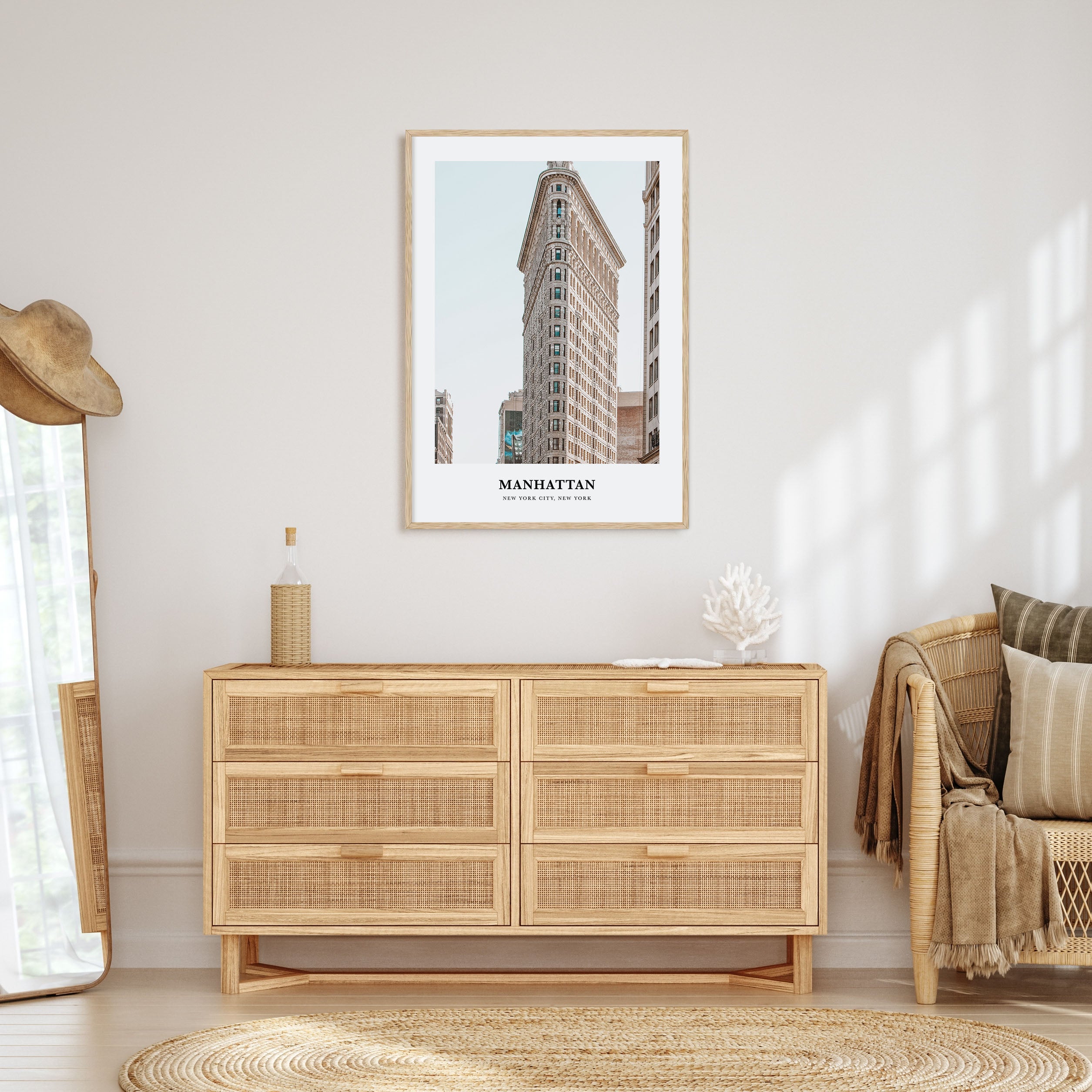 Manhattan Portrait Color Poster