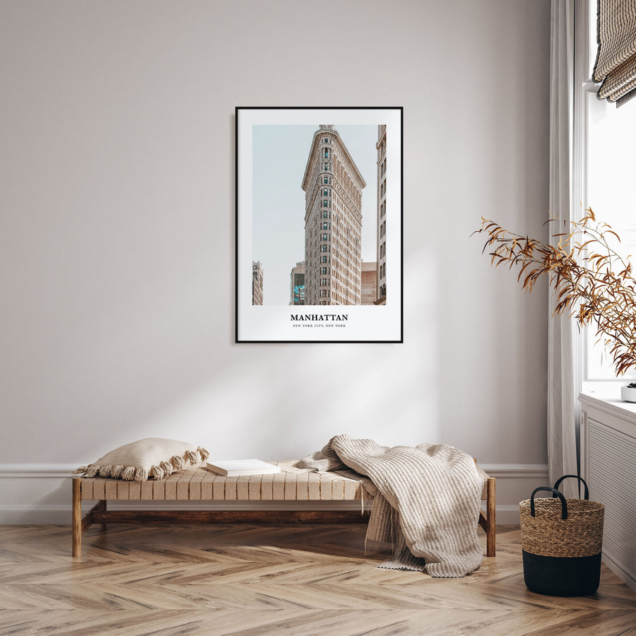 Manhattan Portrait Color Poster
