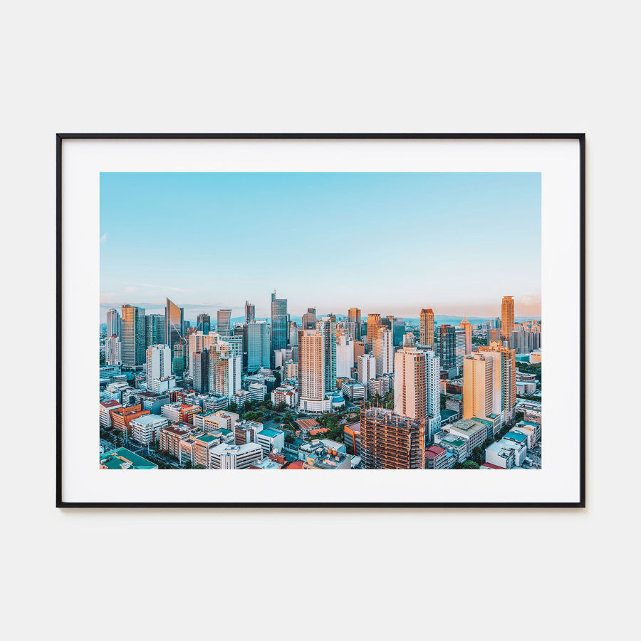 Manila Landscape Color Poster